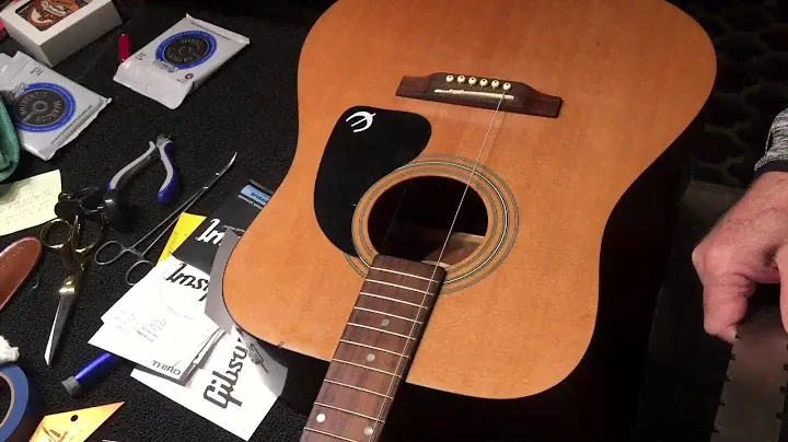 Steve Bright & Epiphone DR 90 Restoration pt 1