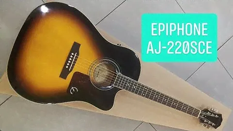 EPIPHONE AJ-220SCE (J-45 EC Inspired by Gibson) Sound Test