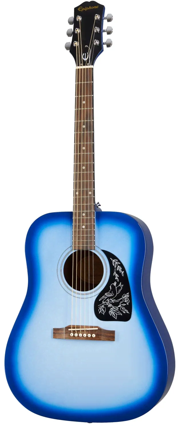 Epiphone Starling Starlight Blue акустическая гитара, цвет синий фейд-0