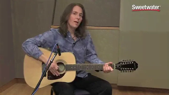 Демо-версия 12-струнной акустической гитары Epiphone DR-212 - Sweetwater Sound