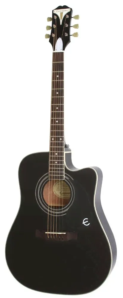 Epiphone PRO-1 Ultra Acoustic/Electric Ebony электроакустическая гитара-0