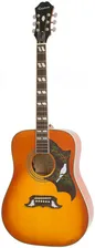Epiphone Dove Pro Acoustic/Electric W/Fishman Vintage Brown Sunburst электроакустическая гитара