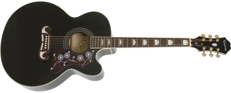 Epiphone J-200 EC Studio Ebony