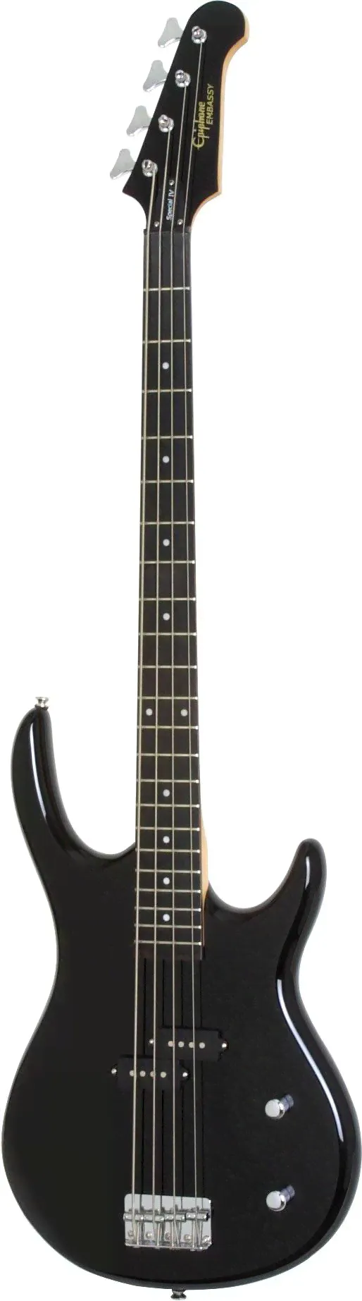 БАС-ГИТАРА EPIPHONE EMBASSY SPECIAL IV BASS EBONY-0