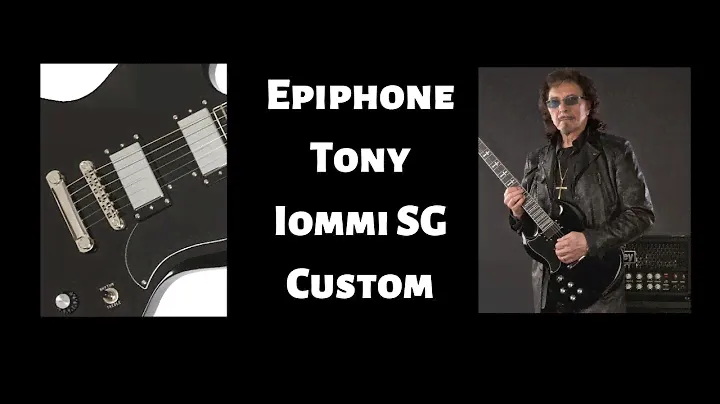 Epiphone Tony Iommi Signature SG Custom