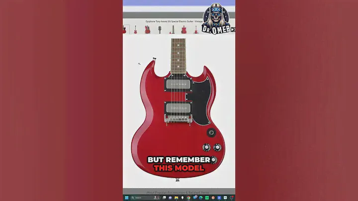 Comparing the specs of the Epiphone Iommi SG Special to the Gibson version. 🤘