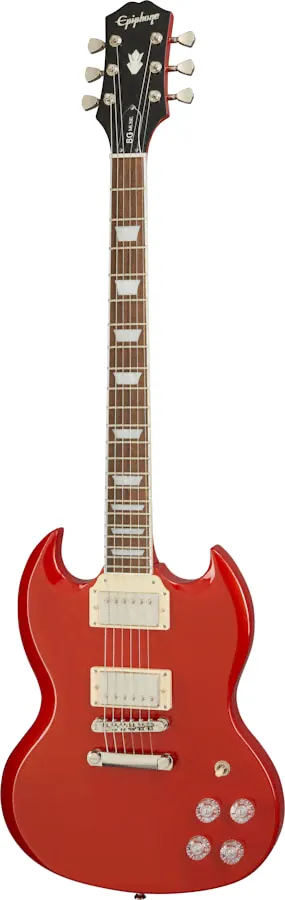 Epiphone SG Muse Scarlet Red Metallic электрогитара, цвет красный