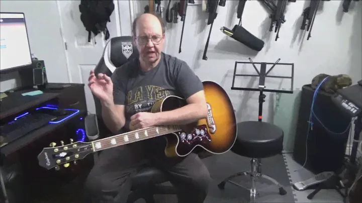 Epiphone 2019 Ej200 SCE Liminted Edition First Impression