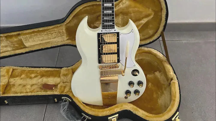 EPIPHONE  SG Custom 1963 Classic White Purple Rain