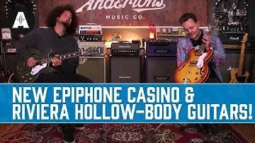 Гитары Epiphone Classic Casino и Riviera с полым корпусом вернулись!
