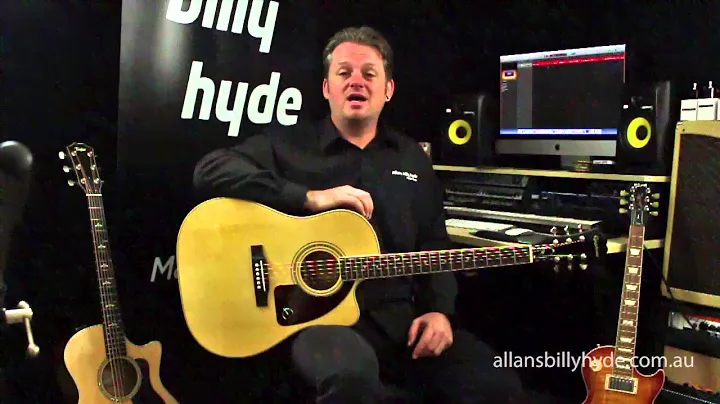 Обзор акустической/электрической гитары Epiphone® AJ-220SCE Solid Top Cutaway (натурального цвета)