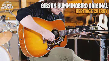 No Talking...Just Tones | Gibson Hummingbird Original Heritage Cherry
