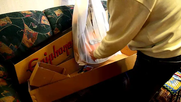 epiphone EJ-200CE unboxing