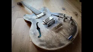 Казино Epiphone "Worn Olive Drab": отделка и демо-версия звука