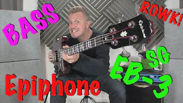 Обзор бас-гитары Gibson Epiphone EB-3 SG
