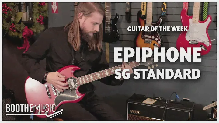 Epiphone Les Paul SG Standard in Vintage Cherry - Guitar of the Week