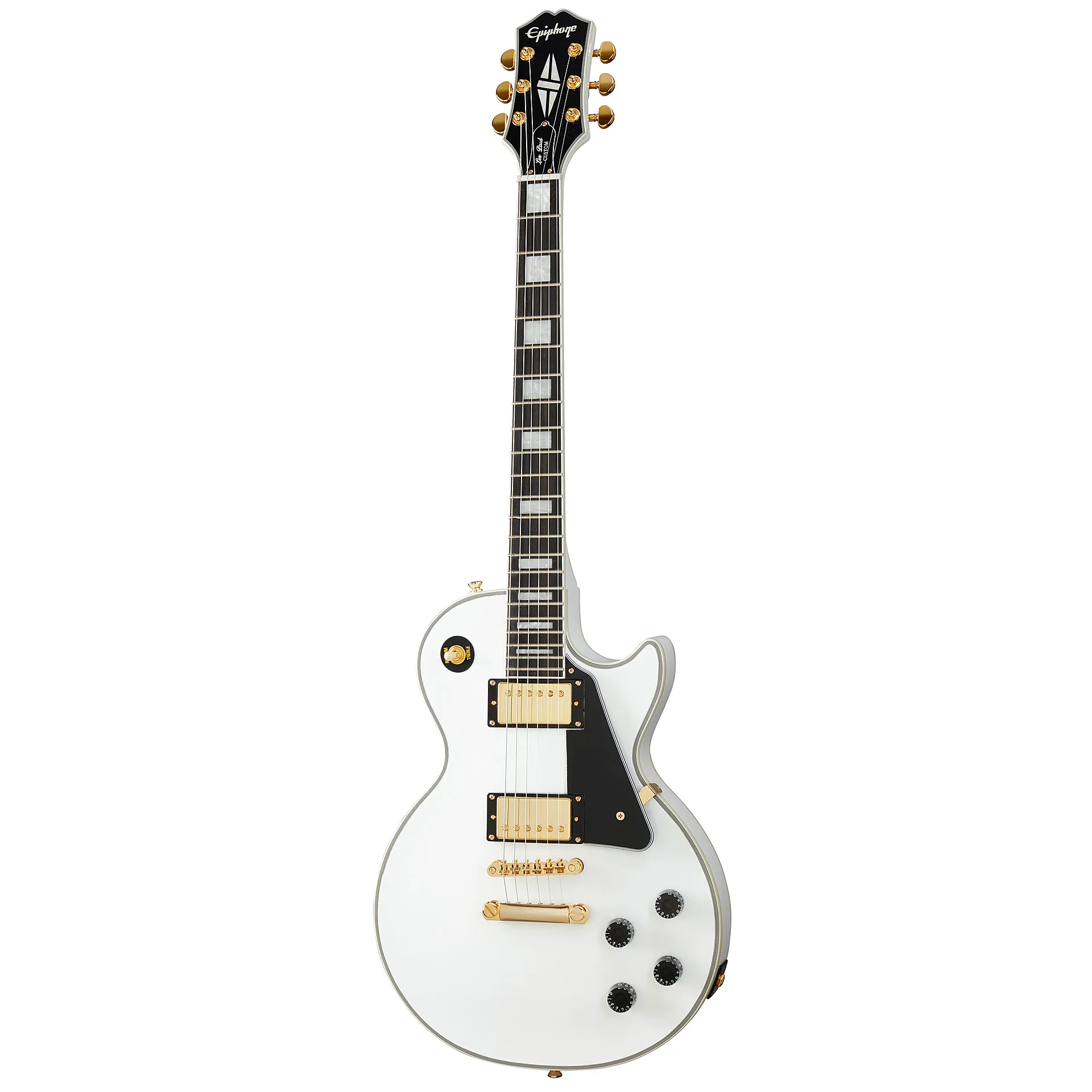 Epiphone Les Paul Custom AW Alpine White-0