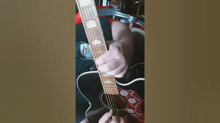 Another Acoustic Guitar Riff on Epiphone EJ 200 SCE