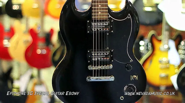 Epiphone SG Special Ebony - Quick Look