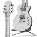 Электрогитара Epiphone Les Paul Special II - Музыкальные инструменты - 3D модель