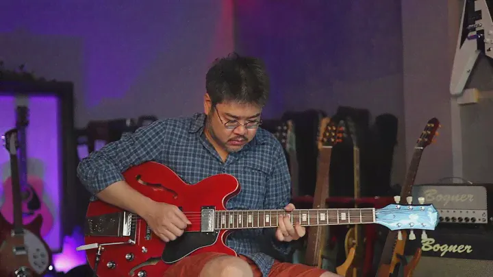 Epiphone Joe Bonamassa 1962 ES-335 Sixties Cherry sound preview by Must Have Guitar Bangkok