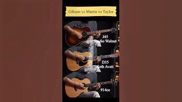 Gibson vs Martin vs Taylor 1 @acousticgroove