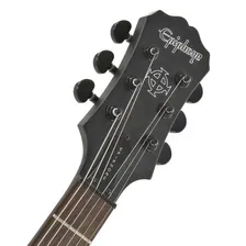 Гитара электро EPIPHONE GOTHIC LES PAUL STUDIO BLACK SATIN