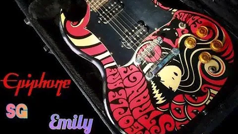 PICK UP EMILY THE STRANGE 🧟‍♀️ #epiphoneguitar #epiphoneguitar #emilythestrange #gitarepiphone