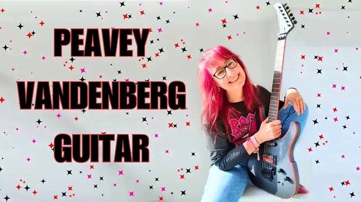 Peavey Vandenberg Signature Guitar | Matte Black | reissue 2024