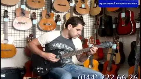 EPIPHONE GOTHIC G 400 BS demo