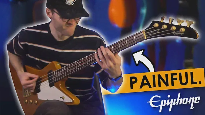 This bass broke me. | 1999 Epiphone Korina Explorer Bass [Review/Demo]
