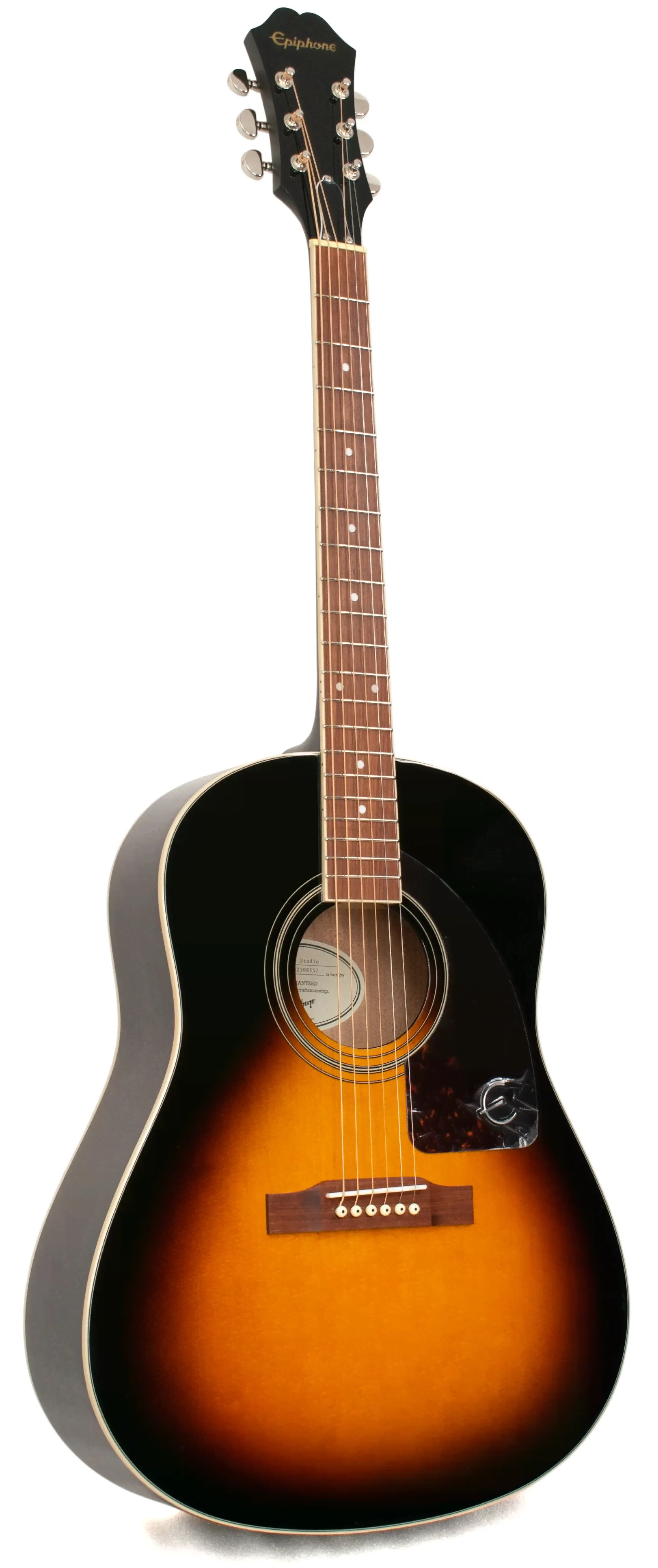 EPIPHONE Акустическая гитара J-45 Studio Vintage Sunburst 6-струнная, корпус Махагони