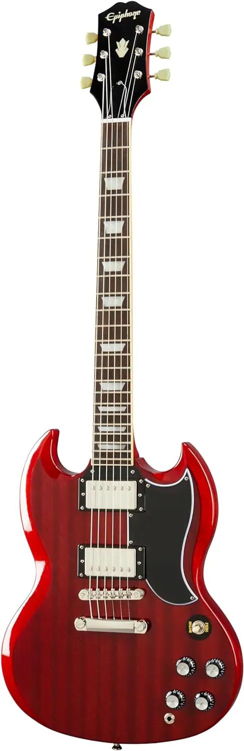 EPIPHONE SG Standard '61 Maestro Vibrola Vintage Cherry электрогитара-0