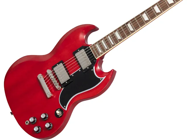EPIPHONE 1961 Les Paul SG Standard Aged 60s Cherry-2