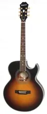 EPIPHONE PR-5E VINTAGE SUNBURST GOLD HDWE (w/ Shadow Preamp) электроакустическая гитара