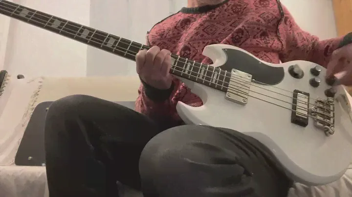 2015 Epiphone EB-3 Electric Bass Alpine White 34” Scale