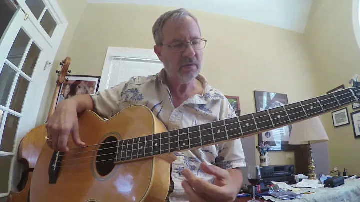 Ricks New (Old) Epiphone El Capitan AcousticElectric Bass Guitar