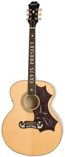 ЭЛЕКТРОАКУСТИЧЕСКАЯ ГИТАРА EPIPHONE ELVIS PRESLEY EJ-200E ANTIQUE GOLD