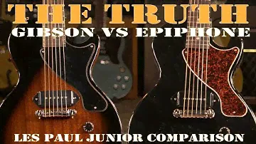 Les Paul Junior Shootout - Gibson vs Epiphone - Back to Back Comparision