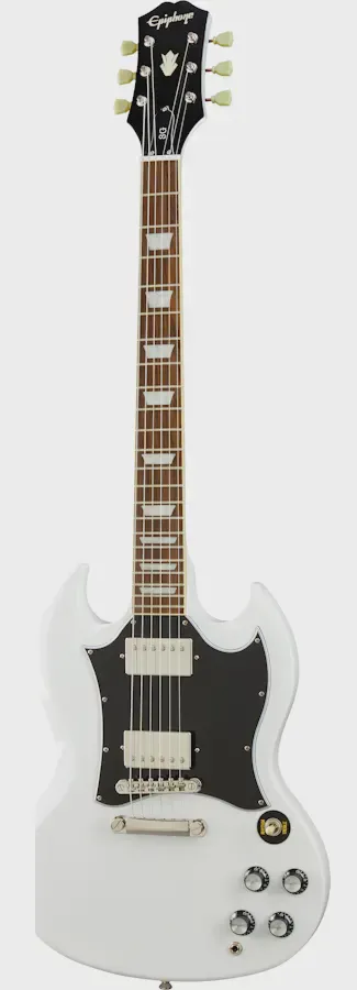 EPIPHONE SG Standard Alpine White электрогитара-0